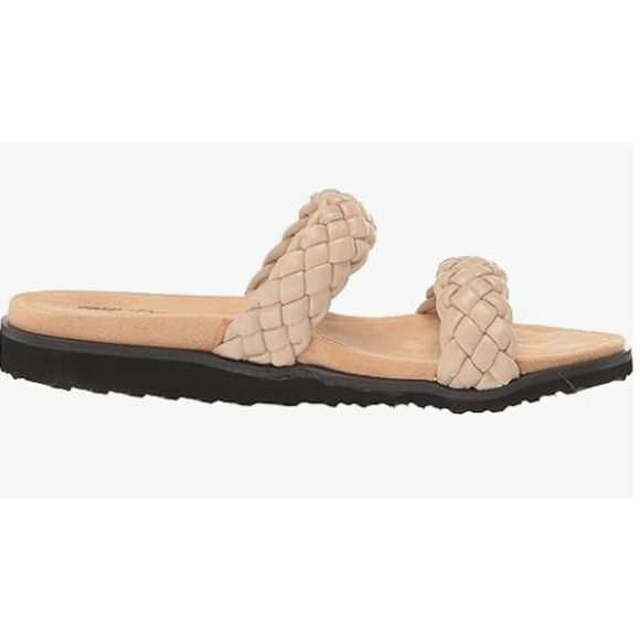 Easy Street Women's Susi Slide Sandal, Cream Woven, 9 - Picture 5 of 5